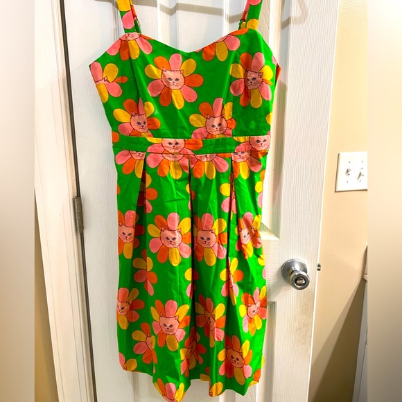 ModCloth x Marisol Muro Nothing Beats Pleats Fit And Flare Dress - Picture 3 of 5